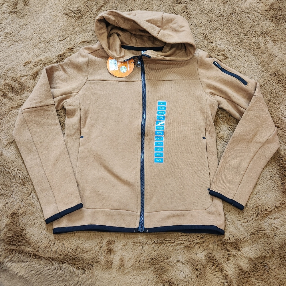 🆕️ 💙, Kids 10/12  Brown Everyday Hoodie